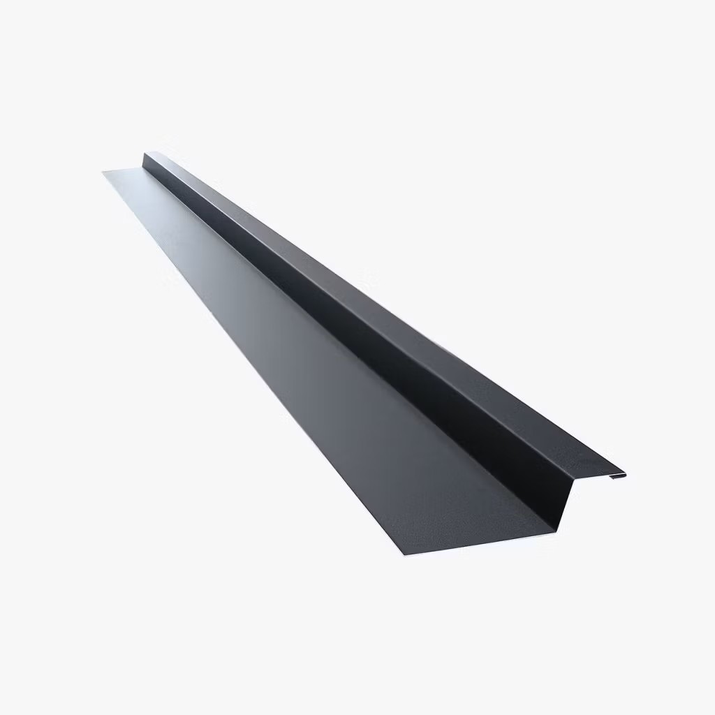 Ál Botnstykki Svart 240 cm fyrir Álviðarklæðningu, WoodUpp