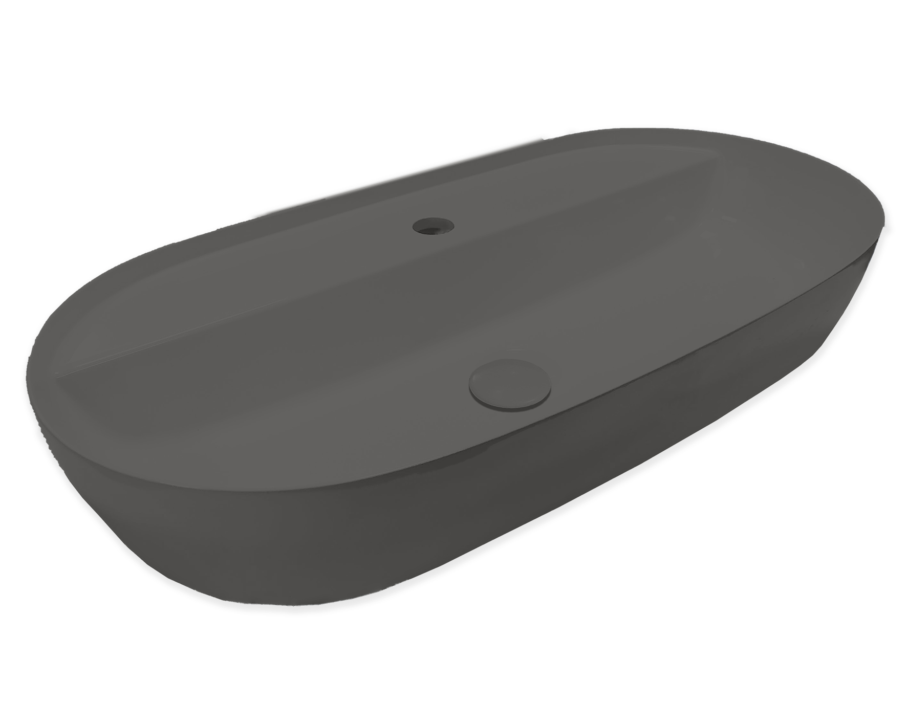 Borðhandlaug Hatria 75x38 Anthracite