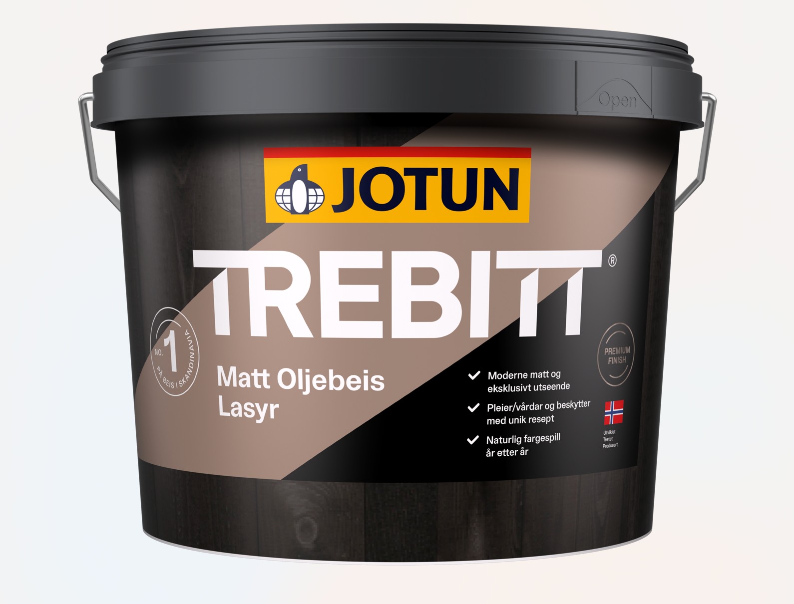 Viðarvörn Trebitt Matt Oljebeis Gul stofn 2,7L