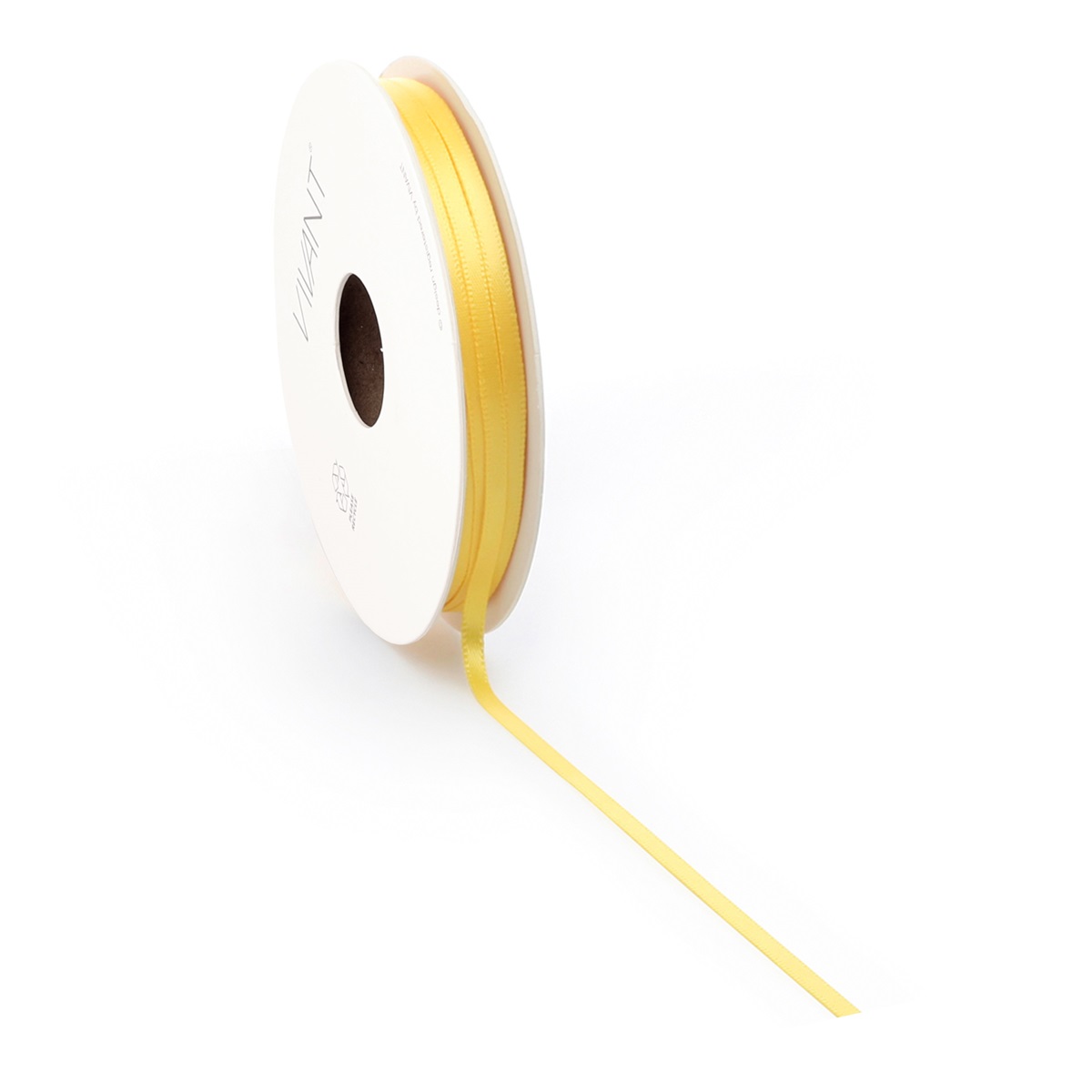 Borði satin 3mm*50m yellow