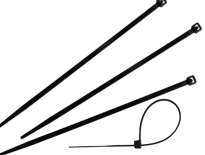 DRAGBIND JSS+100X2,5 100STK SVÖRT PA66, þolir -40 til +85°C