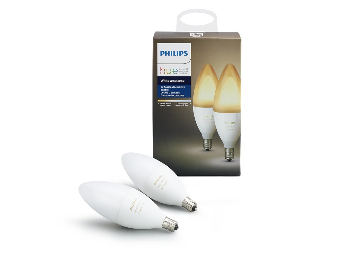 Hue Kertap 40w E14 470 lúm Hvít 2pk