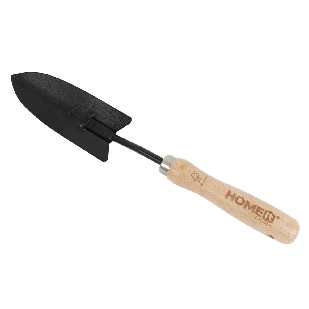 Plöntuskófla 33cm Mjó Tréskaft HomeIt 92082