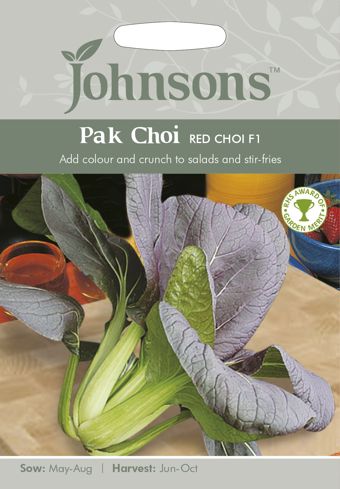 Fræ Pak Choi Red Choi F1