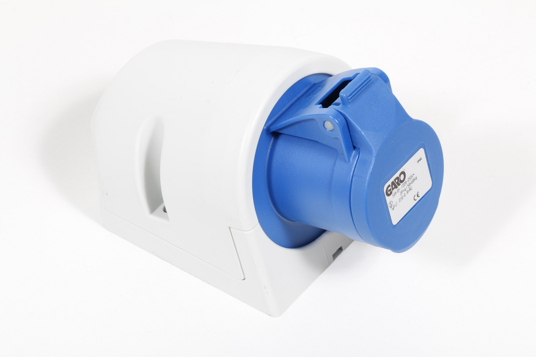 TENGILL 16A 3P UI216-6S+RU BLÁR IP44, 2P+J BLÁR KL.6 / M2